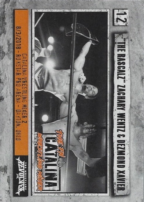 “The Rascalz” Zachary Wentz & Dezmond Xavier trading card PW Catalog