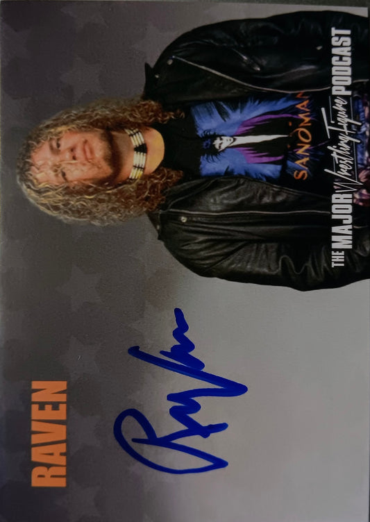 Raven trading card PW Catalog