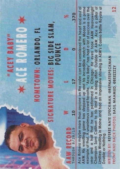 “Acey Baby” ACE Romero