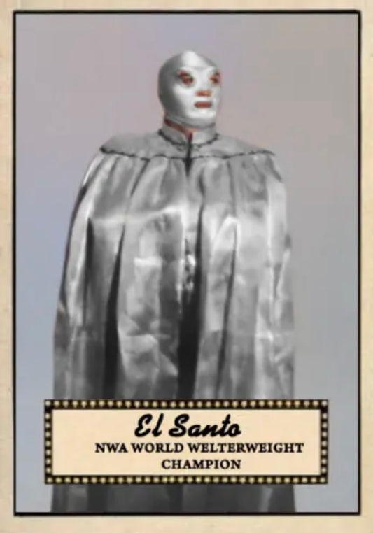 El Santo trading card PW Catalog
