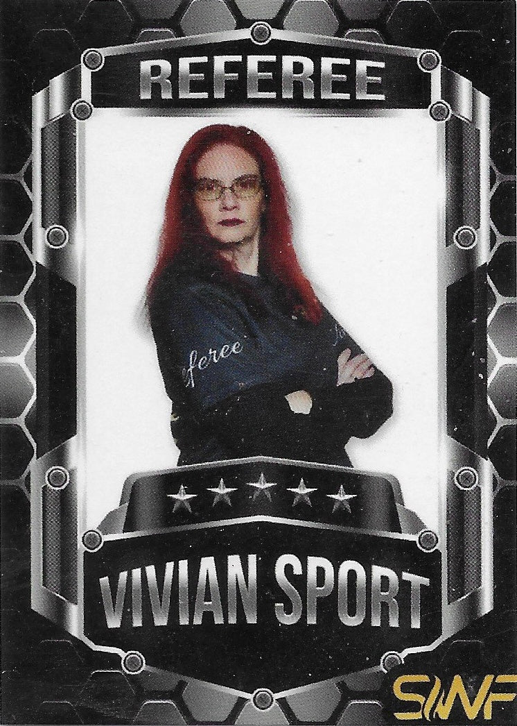 Referee Vivian Sport trading card PW Catalog
