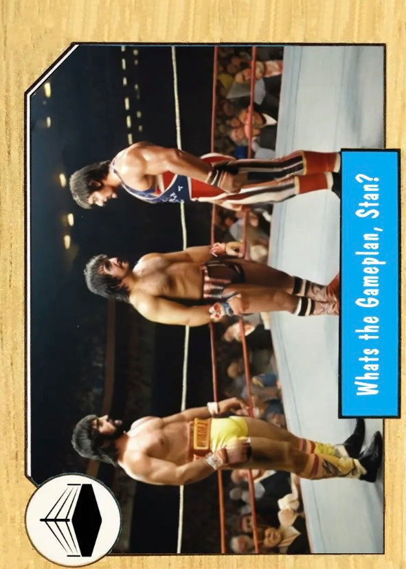 Whats the Gameplan, Stan? trading card PW Catalog