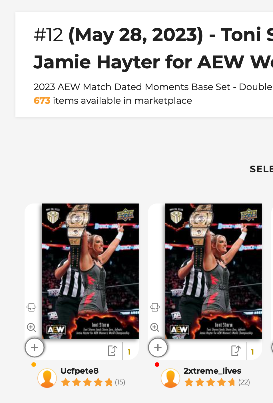 AEW Battle Match – Hikaru Shida