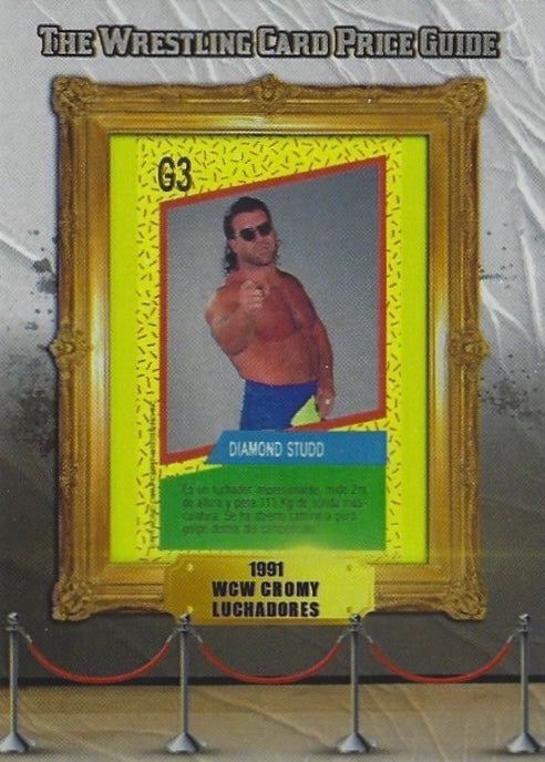 1991 WCW Chromy Luchadores – Diamond Studd trading card PW Catalog
