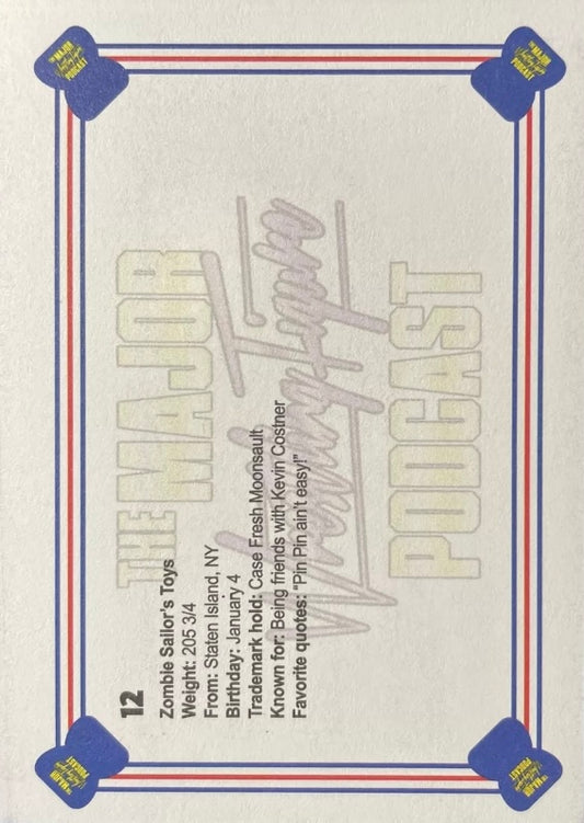 Zombie Sailor’s Toys trading card PW Catalog