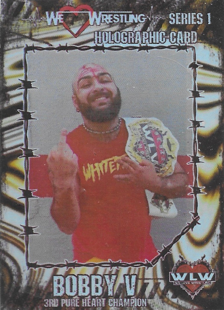 Bobby V – 3rd Pure Heart Champion trading card PW Catalog
