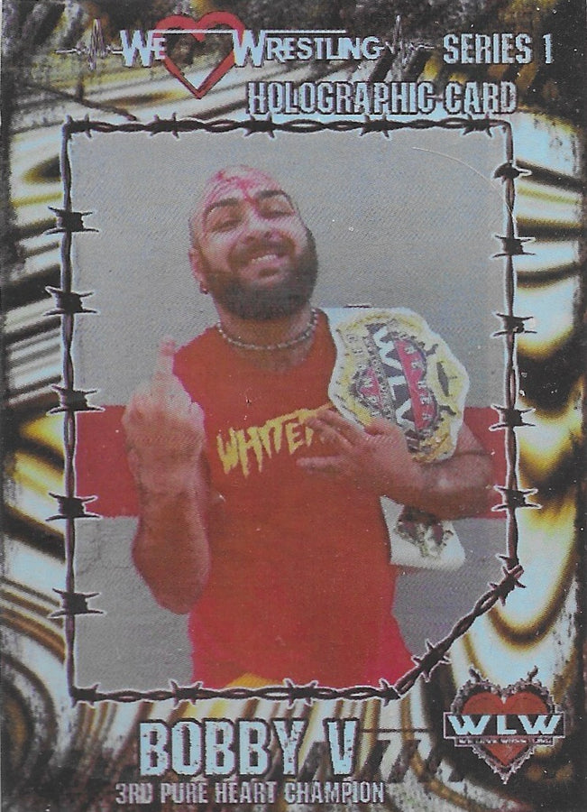 Bobby V – 3rd Pure Heart Champion trading card PW Catalog