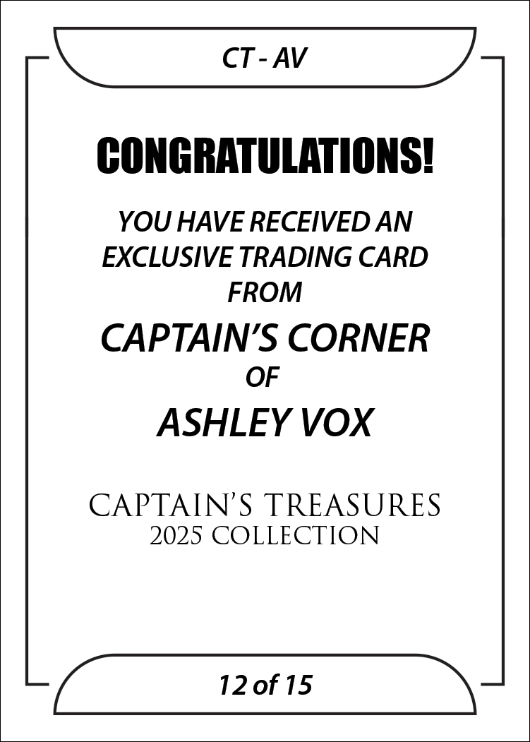 Ashley VOX trading card PW Catalog