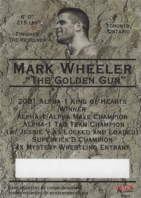 “The Golden GUN” Mark Wheeler