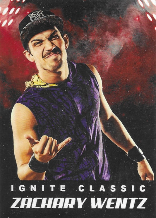 Zachary Wentz trading card PW Catalog