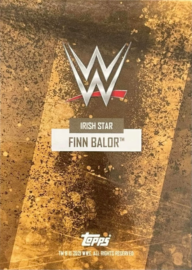 Irish Star – Finn Balor trading card PW Catalog