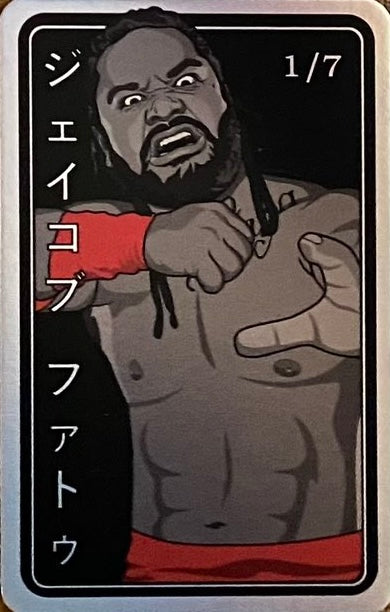 Jacob Fatu trading card PW Catalog