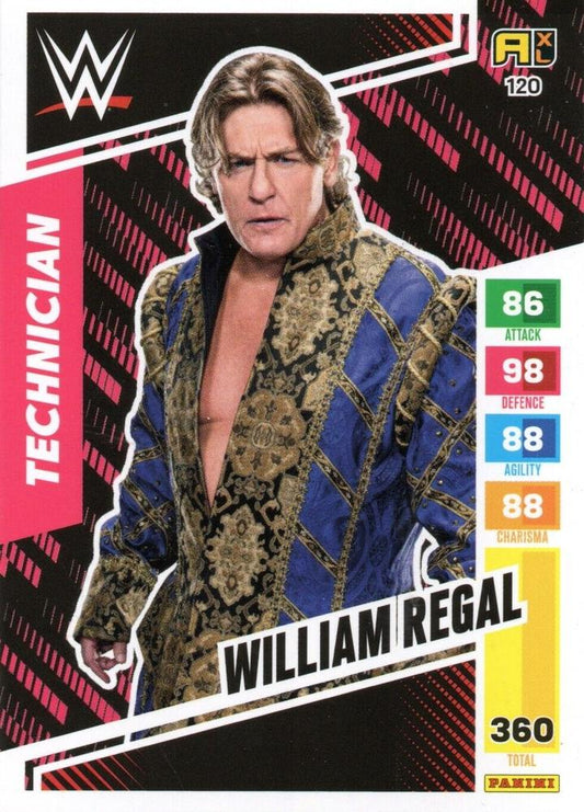 William Regal trading card PW Catalog