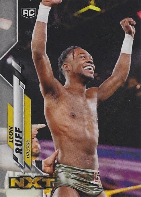 Leon Ruff trading card PW Catalog