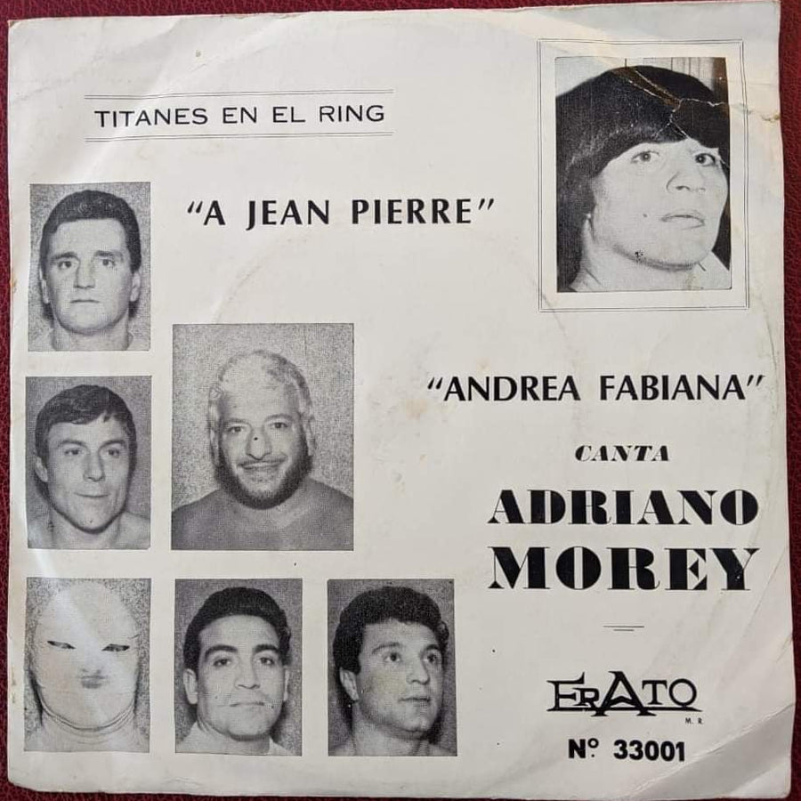 Titanes En El Ring "A Jean Pierre" & "Andrea Fabiana" by Adriano Morey 1966 Music CDs PWcatalog