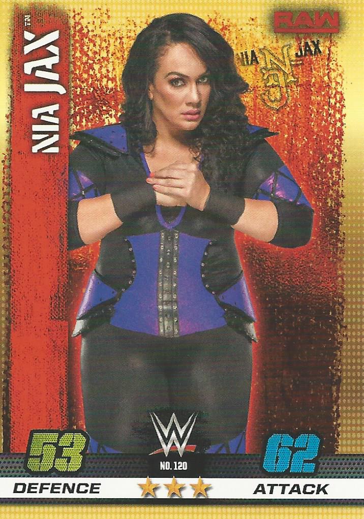 WWE Topps Slam Attax 10th Edition 2017 Nia Jax #120