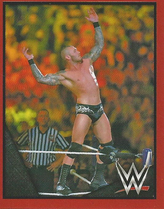 WWE Topps Then Now Forever 2016 Stickers Randy Orton #120