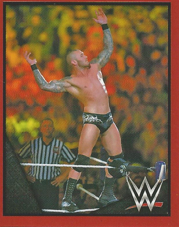 WWE Topps Then Now Forever 2016 Stickers Randy Orton #120