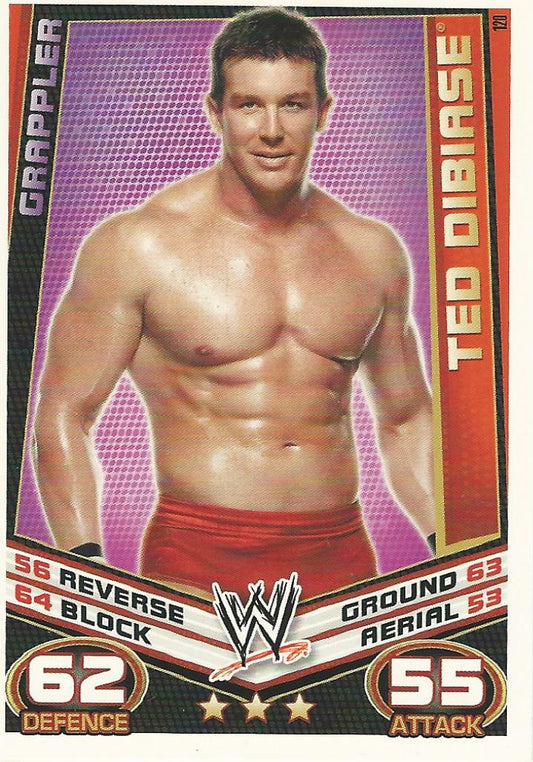 WWE Topps Slam Attax Rebellion 2012 Ted Dibiase #120