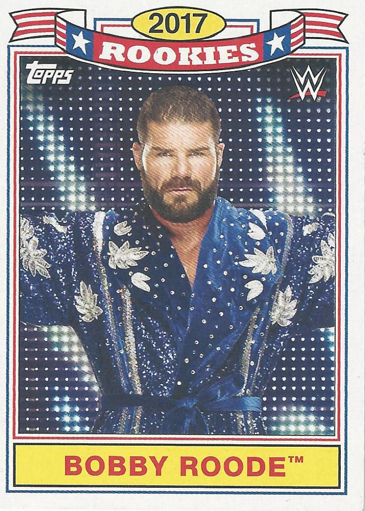 WWE Topps Heritage 2018 Bobby Roode TR-3 trading card PW Catalog