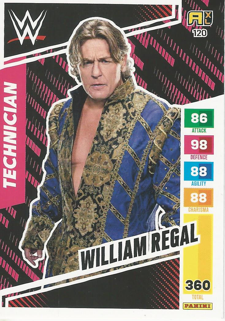 WWE Panini XL Adrenalyn 2024 William Regal #120
