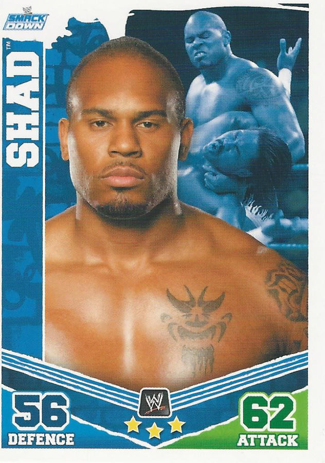WWE Topps Slam Attax Mayhem 2010 Shad #120