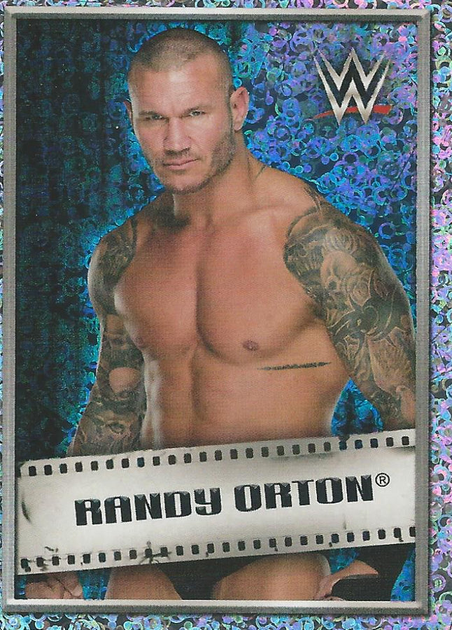 WWE Topps 2018 Stickers Randy Orton Foil #120