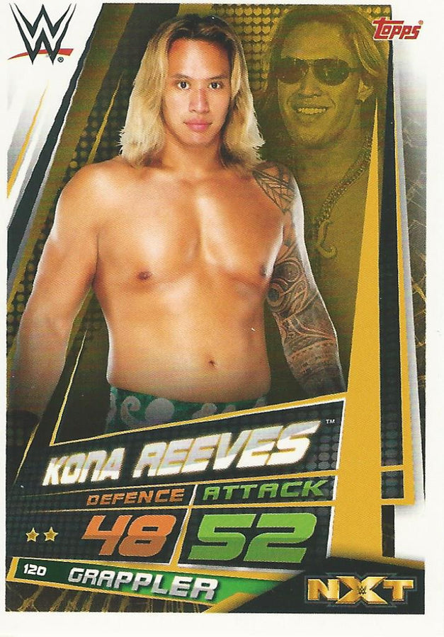 WWE Topps Slam Attax Universe 2019 Kona Reeves #120