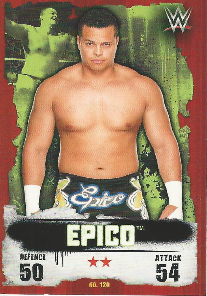 WWE Topps Slam Attax Takeover 2016 Epico #120