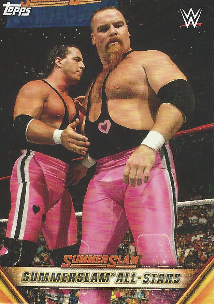 WWE Topps Summerslam 2019 Bret Hitman Hart MSS-21 trading card PW Catalog