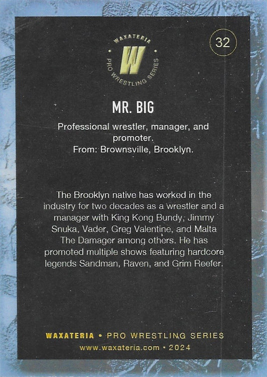 MR. Big trading card PW Catalog