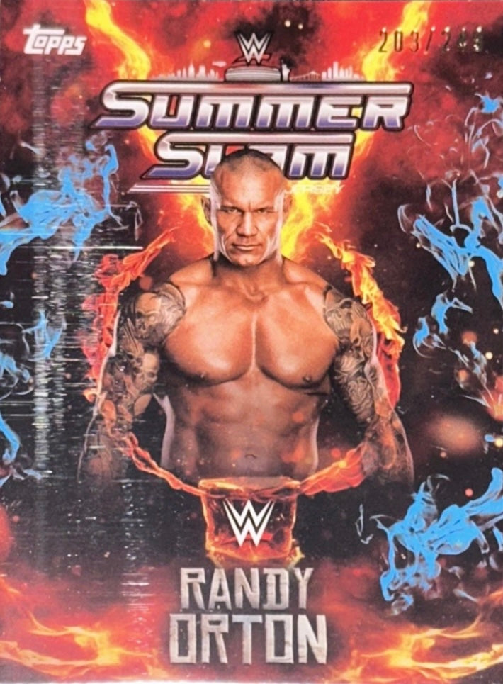 Randy Orton trading card PW Catalog