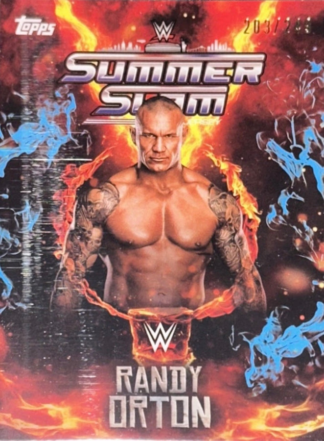 Randy Orton trading card PW Catalog