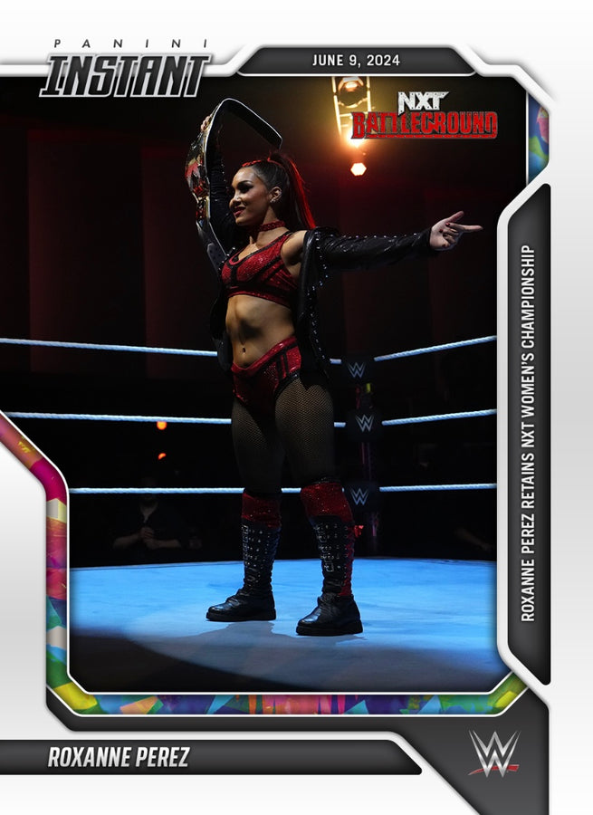 Roxanne Perez – Roxanne Perez Retains NXT Women’s Championship trading card PW Catalog