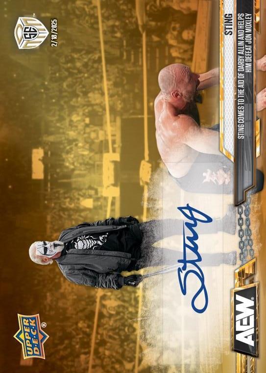 Sting – Sting Comes to the AID of Darby Allin and Helps HIM Defeat JON Moxley