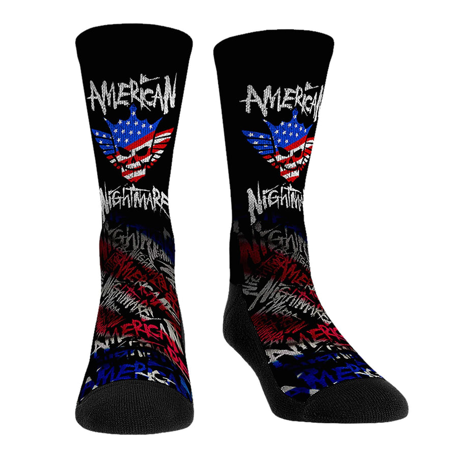 Cody Rhodes "American Nightmare" Repeat Rock 'Em Socks