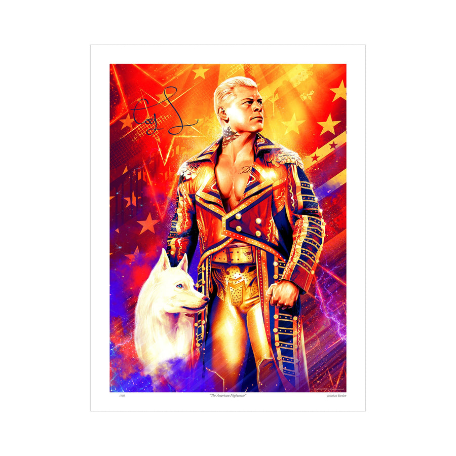 Cody Rhodes Limited Edition 18x24 Poster