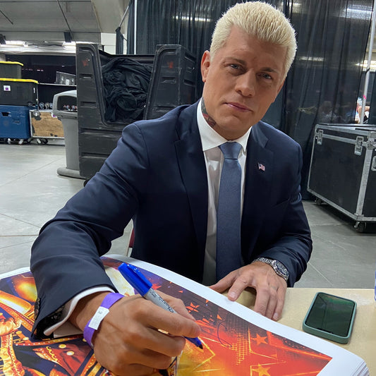 Cody Rhodes Limited Edition 18x24 Art Print Poster PWcatalog