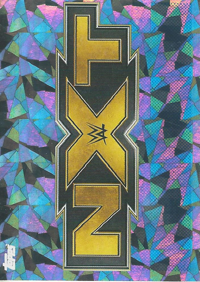 WWE Topps Road to Wrestlemania Stickers 2021 NXT Logo #121