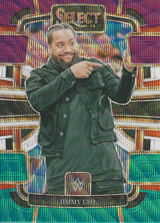 WWE Panini Select 2024 Tri Colour Jimmy Uso #76
