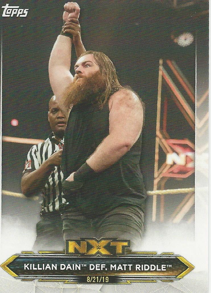 WWE Topps NXT 2020 Killian Dain #21