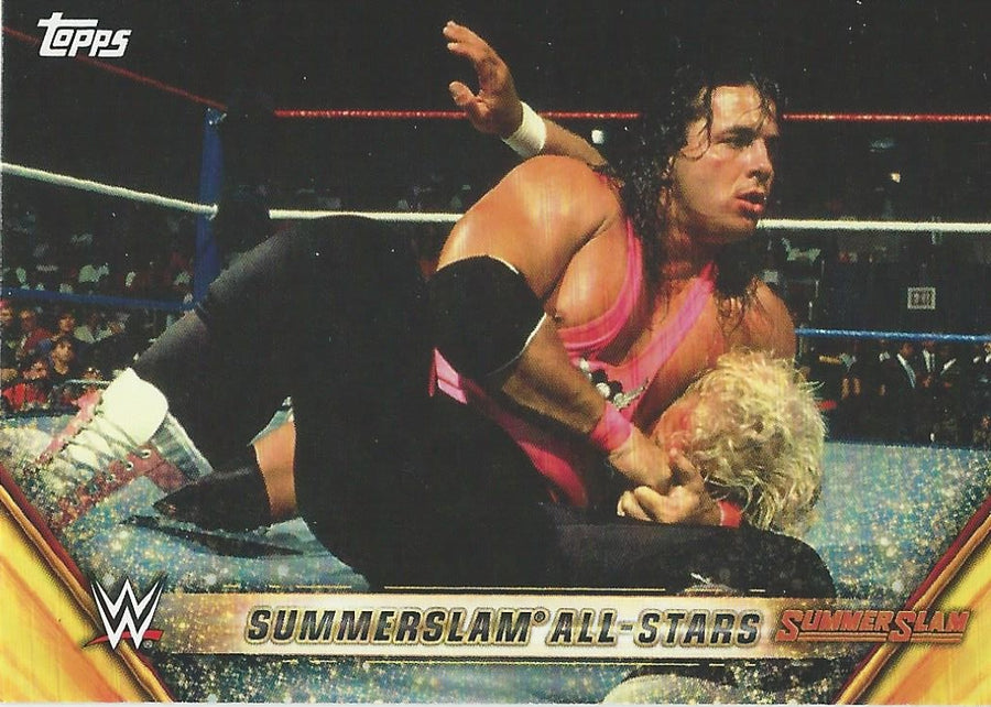 WWE Topps SummerSlam 2019 Bret Hitman Hart MSS-22