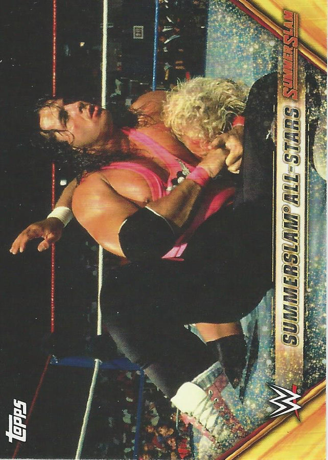 WWE Topps Summerslam 2019 Bret Hitman Hart MSS-22 trading card PW Catalog