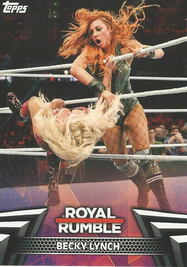 WWE Topps Women Division 2019 Becky Lynch RR21 trading card PW Catalog