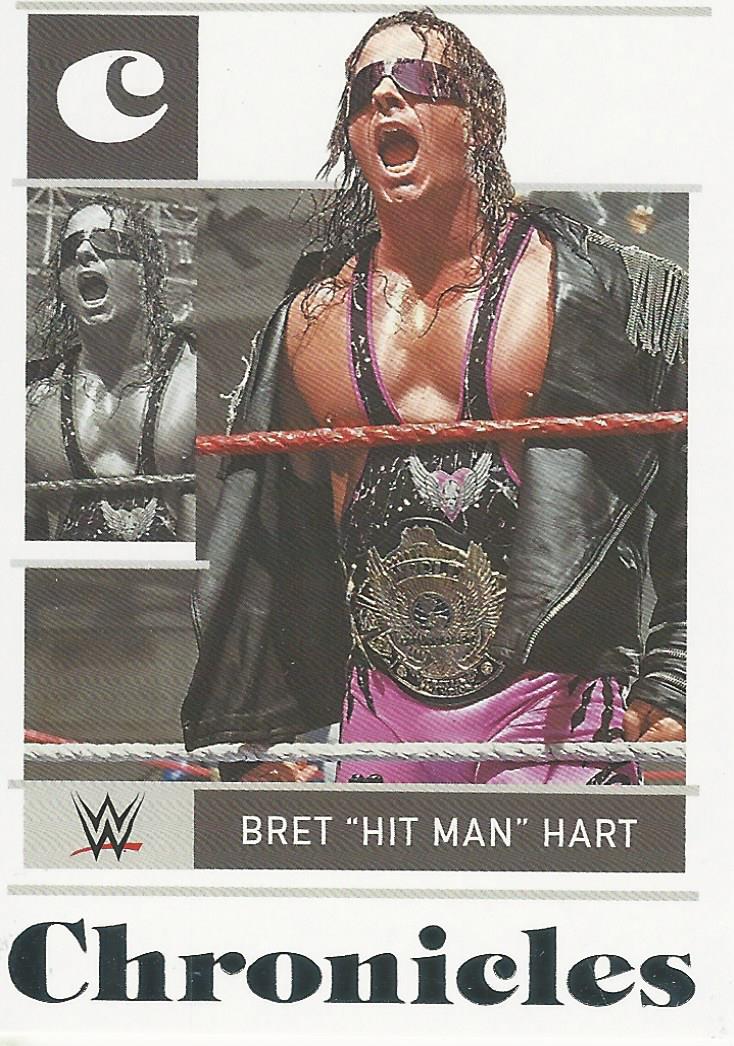 WWE Panini Chronicles 2022 Bret Hart #63