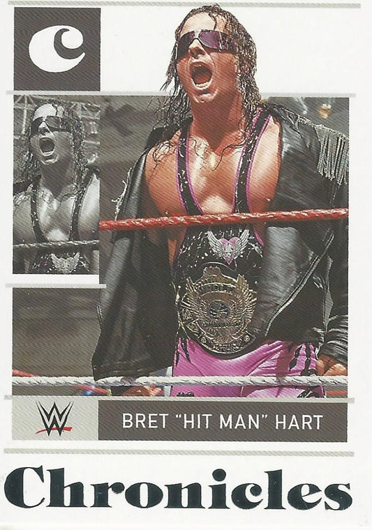 WWE Panini Chronicles 2022 Bret Hart #63