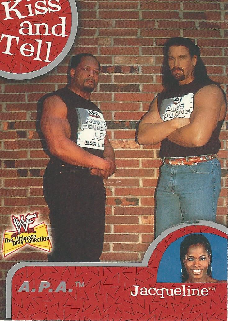 WWF Fleer Ultimate Diva Collection 2001 APA KT 6 of 12 trading card PW Catalog