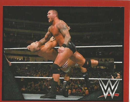 WWE Topps Then Now Forever 2016 Stickers Randy Orton #121
