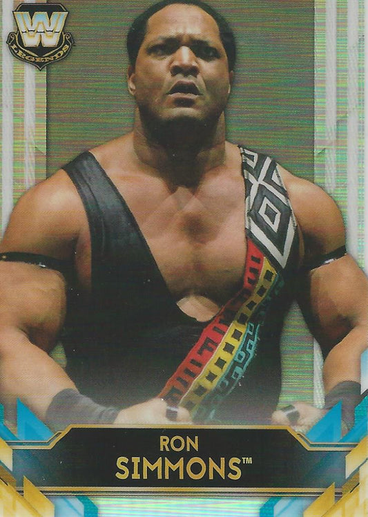 WWE Topps Chrome 2020 Faarooq BL-21 trading card PW Catalog