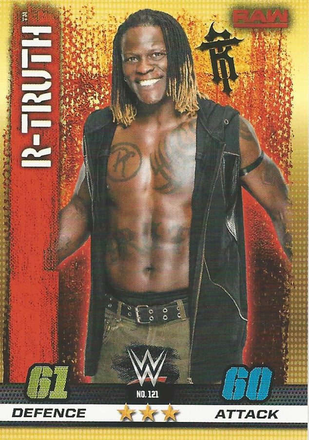WWE Topps Slam Attax 10th Edition 2017 R-Truth #121